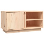 vidaXL Comodă TV, 80x35x40,5 cm, lemn masiv de pin