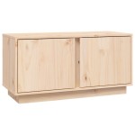 vidaXL Comodă TV, 80x35x40,5 cm, lemn masiv de pin