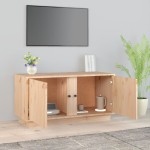 vidaXL Comodă TV, 80x35x40,5 cm, lemn masiv de pin