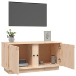 vidaXL Comodă TV, 80x35x40,5 cm, lemn masiv de pin