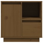 vidaXL Noptiere, 2 buc., maro miere, 50x34x50 cm, lemn masiv de pin vidaXL Noptiere, 2 buc., maro miere, 50x34x50 cm, lemn masiv de pin