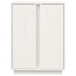 vidaXL Servantă, alb, 60x35x80 cm, lemn masiv de pin vidaXL Servantă, alb, 60x35x80 cm, lemn masiv de pin