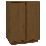 vidaXL Servantă, maro miere, 60x35x80 cm, lemn masiv de pin