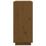 vidaXL Servantă, maro miere, 60x35x80 cm, lemn masiv de pin