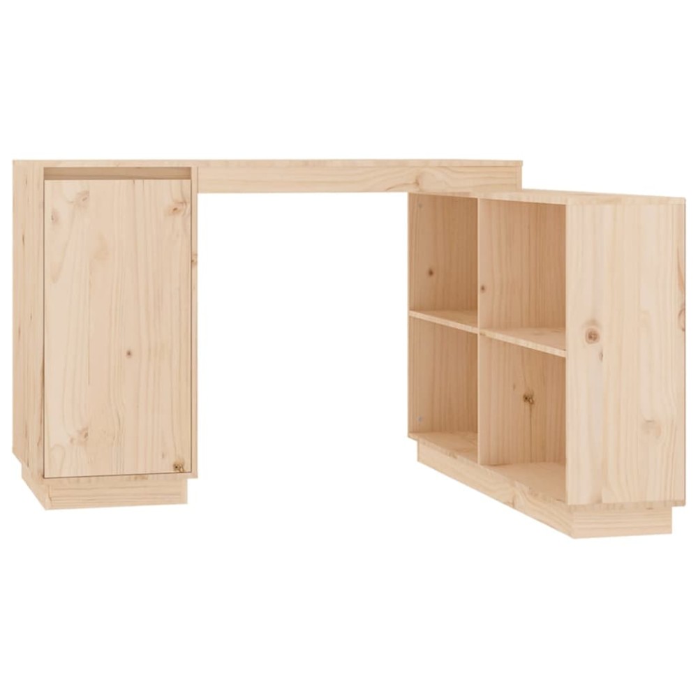 vidaXL Birou, 110x50x75 cm, lemn masiv de pin