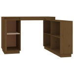 vidaXL Birou, maro miere, 110x50x75 cm, lemn masiv de pin