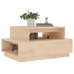 vidaXL Măsuță de cafea, 80x55x40,5 cm, lemn masiv de pin vidaXL Măsuță de cafea, 80x55x40,5 cm, lemn masiv de pin