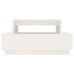 vidaXL Măsuță de cafea, alb, 80x55x40,5 cm, lemn masiv de pin