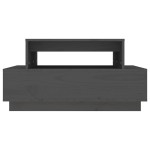 vidaXL Măsuță de cafea, gri, 80x55x40,5 cm, lemn masiv de pin vidaXL Măsuță de cafea, gri, 80x55x40,5 cm, lemn masiv de pin