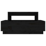 vidaXL Măsuță de cafea, negru, 80x55x40,5 cm, lemn masiv de pin vidaXL Măsuță de cafea, negru, 80x55x40,5 cm, lemn masiv de pin