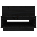 vidaXL Măsuță de cafea, negru, 80x55x40,5 cm, lemn masiv de pin vidaXL Măsuță de cafea, negru, 80x55x40,5 cm, lemn masiv de pin