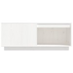 vidaXL Măsuță de cafea, alb, 100x101x40,5 cm, lemn masiv de pin