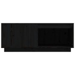 vidaXL Măsuță de cafea, negru, 100x101x40,5 cm, lemn masiv de pin vidaXL Măsuță de cafea, negru, 100x101x40,5 cm, lemn masiv de pin