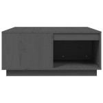 vidaXL Măsuță de cafea, gri, 80x81x36,5 cm, lemn masiv de pin vidaXL Măsuță de cafea, gri, 80x81x36,5 cm, lemn masiv de pin