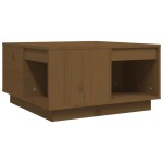 vidaXL Măsuță de cafea, maro miere, 60x61x32,5 cm, lemn masiv de pin vidaXL Măsuță de cafea, maro miere, 60x61x32,5 cm, lemn masiv de pin