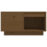 vidaXL Măsuță de cafea, maro miere, 60x61x32,5 cm, lemn masiv de pin vidaXL Măsuță de cafea, maro miere, 60x61x32,5 cm, lemn masiv de pin