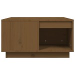 vidaXL Măsuță de cafea, maro miere, 60x61x32,5 cm, lemn masiv de pin vidaXL Măsuță de cafea, maro miere, 60x61x32,5 cm, lemn masiv de pin