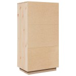 vidaXL Dulap înalt, 60x40x116,5 cm, lemn masiv de pin vidaXL Dulap înalt, 60x40x116,5 cm, lemn masiv de pin