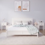 vidaXL Noptiere, 2 buc., alb, 79,5x38x65,5 cm, lemn masiv de pin vidaXL Noptiere, 2 buc., alb, 79,5x38x65,5 cm, lemn masiv de pin