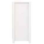 vidaXL Servantă, alb, 100x35x74,5 cm, lemn masiv de pin