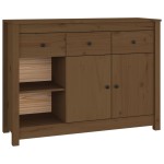 vidaXL Servantă, maro miere, 100x35x74 cm, lemn masiv de pin vidaXL Servantă, maro miere, 100x35x74 cm, lemn masiv de pin