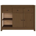 vidaXL Servantă, maro miere, 100x35x74 cm, lemn masiv de pin vidaXL Servantă, maro miere, 100x35x74 cm, lemn masiv de pin