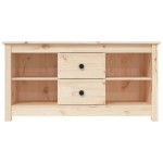 vidaXL Comodă TV, 103x36,5x52 cm, lemn masiv de pin