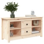 vidaXL Comodă TV, 103x36,5x52 cm, lemn masiv de pin