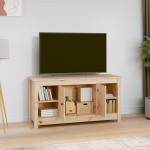 vidaXL Comodă TV, 103x36,5x52 cm, lemn masiv de pin