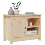 vidaXL Comodă TV, 70x36,5x52 cm, lemn masiv de pin