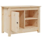 vidaXL Comodă TV, 70x36,5x52 cm, lemn masiv de pin