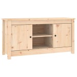 vidaXL Comodă TV, 103x36,5x52 cm, lemn masiv de pin