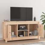 vidaXL Comodă TV, 103x36,5x52 cm, lemn masiv de pin