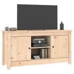 vidaXL Comodă TV, 103x36,5x52 cm, lemn masiv de pin