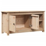 vidaXL Comodă TV, 103x36,5x52 cm, lemn masiv de pin vidaXL Comodă TV, 103x36,5x52 cm, lemn masiv de pin