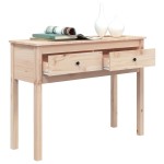 vidaXL Masă consolă, 100x35x75 cm, lemn masiv de pin