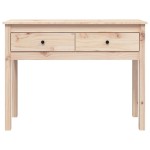 vidaXL Masă consolă, 100x35x75 cm, lemn masiv de pin