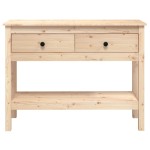 vidaXL Masă consolă, 100x35x75 cm, lemn masiv de pin vidaXL Masă consolă, 100x35x75 cm, lemn masiv de pin