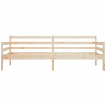 vidaXL Pat de zi fără saltea, 90x190 cm, lemn masiv de pin