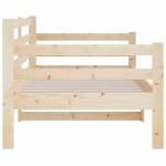 vidaXL Pat de zi fără saltea, 90x190 cm, lemn masiv de pin