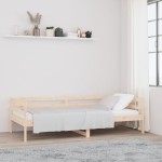vidaXL Pat de zi fără saltea, 80x200 cm, lemn masiv pin vidaXL Pat de zi fără saltea, 80x200 cm, lemn masiv pin