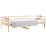 vidaXL Pat de zi fără saltea, 80x200 cm, lemn masiv pin vidaXL Pat de zi fără saltea, 80x200 cm, lemn masiv pin