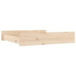 vidaXL Sertare pentru pat, 2 buc., lemn masiv de pin vidaXL Sertare pentru pat, 2 buc., lemn masiv de pin