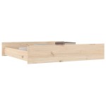 vidaXL Sertare pentru pat, 2 buc., lemn masiv de pin vidaXL Sertare pentru pat, 2 buc., lemn masiv de pin