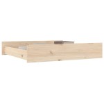 vidaXL Sertare pentru pat, 2 buc., lemn masiv de pin vidaXL Sertare pentru pat, 2 buc., lemn masiv de pin