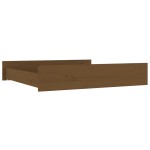 vidaXL Sertare pentru pat, 2 buc., maro miere, lemn masiv de pin vidaXL Sertare pentru pat, 2 buc., maro miere, lemn masiv de pin