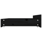 vidaXL Sertare pentru pat, 4 buc., negru, lemn masiv de pin vidaXL Sertare pentru pat, 4 buc., negru, lemn masiv de pin