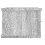 vidaXL Dulap de perete, sonoma gri, 60x26x18,5 cm, lemn prelucrat vidaXL Dulap de perete, sonoma gri, 60x26x18,5 cm, lemn prelucrat