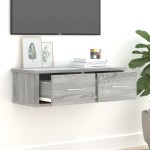 vidaXL Dulap de perete, sonoma gri, 60x26x18,5 cm, lemn prelucrat vidaXL Dulap de perete, sonoma gri, 60x26x18,5 cm, lemn prelucrat
