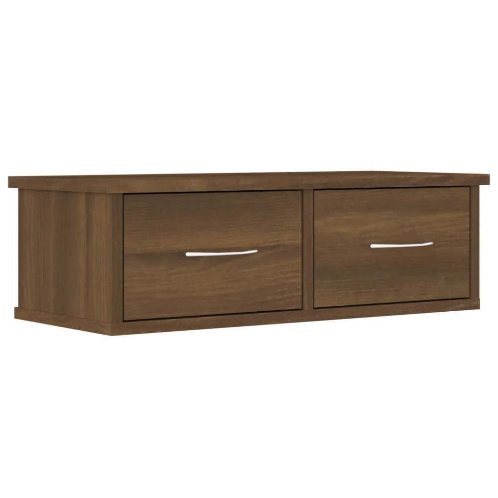 vidaXL Dulap de perete, stejar maro, 60x26x18,5 cm, lemn prelucrat